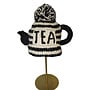 Black & White Teapot Hat