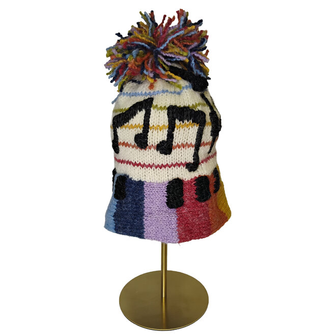 Musical Pompom Beanie