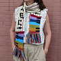 Musical Scarf With Fringe