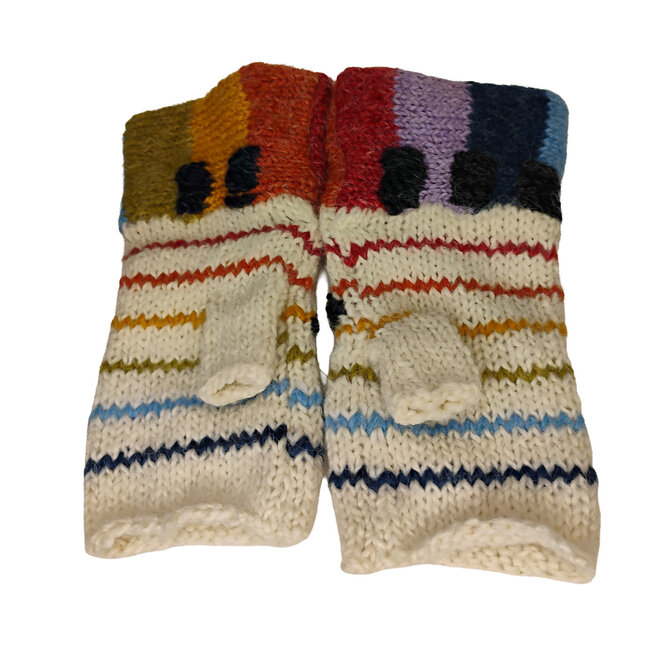 Musical Cut-Off Mittens