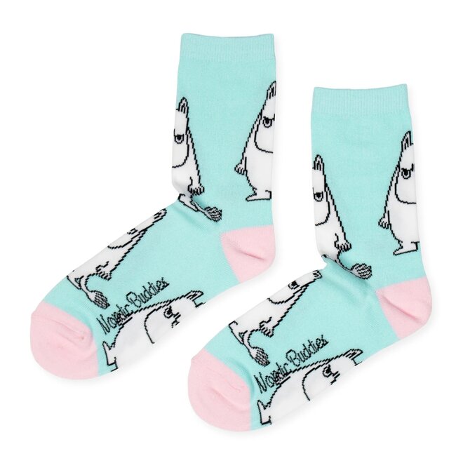 Moomintroll Grumpy Blue Women's Socks