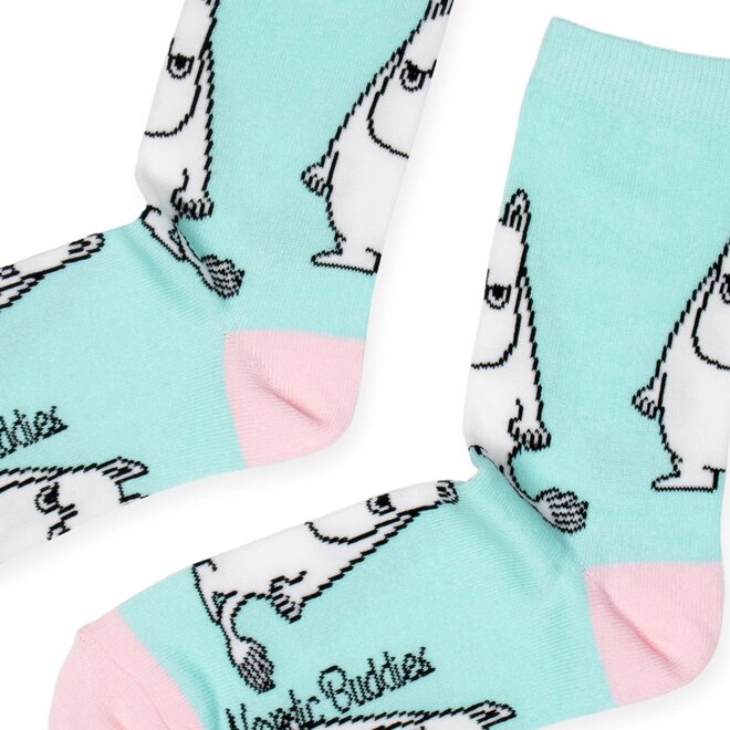 Moomintroll Grumpy Blue Women's Socks