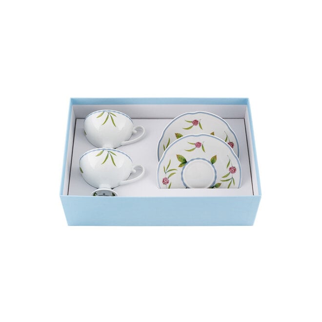 Bridgerton Teacups & Saucers Set