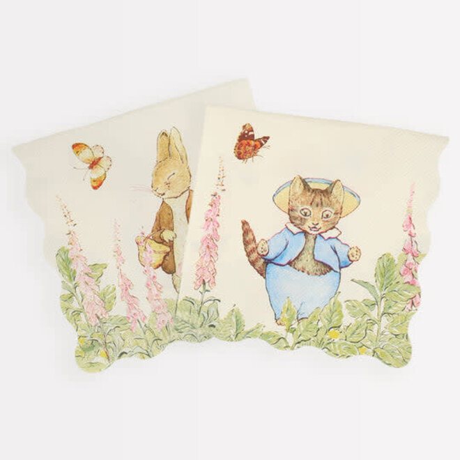 Peter Rabbit in the Garden Paper Luncheon Napkins