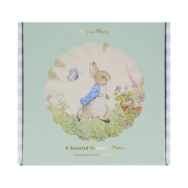 Peter Rabbit Melamine Side Plates Set