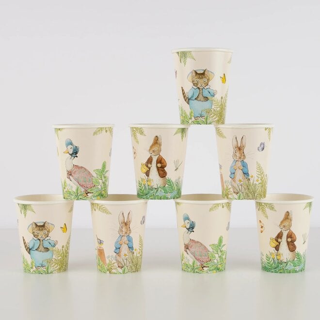 Peter Rabbit in the Garden Paper Cups