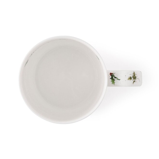 'Home for Christmas' Hedgehog Small Mug