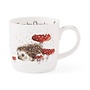 'Home for Christmas' Hedgehog Small Mug