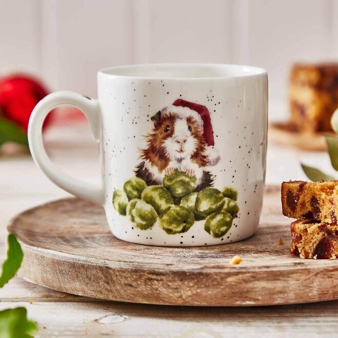'Sprouts' Guinea Pig Small Mug