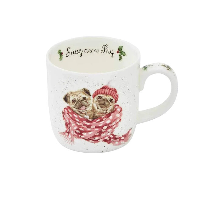 'Snug as a Pug' Large Mug