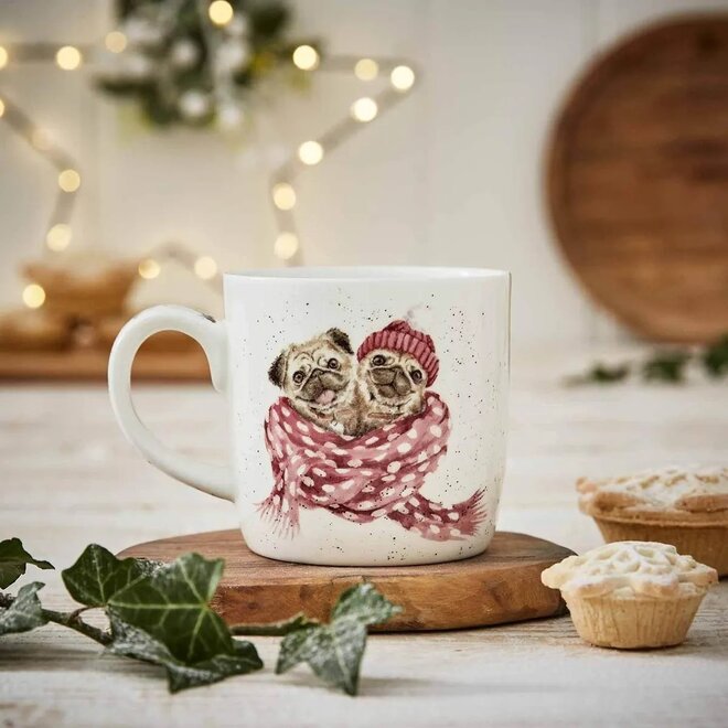'Snug as a Pug' Large Mug