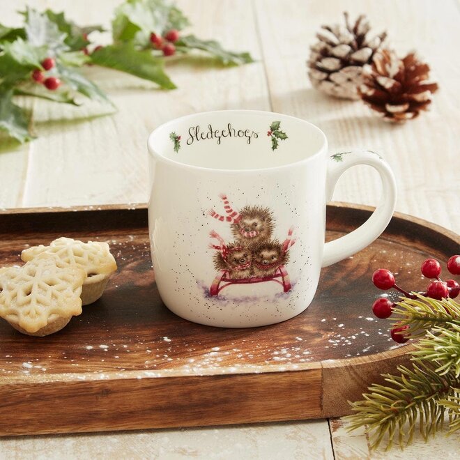 'Sledgehogs' Small Mug