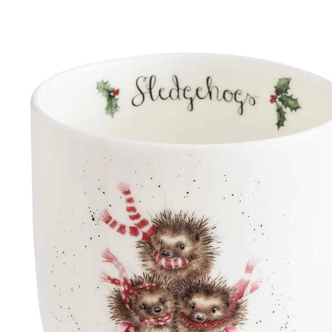 'Sledgehogs' Small Mug