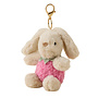 Strawberry Bunny Bag Charm