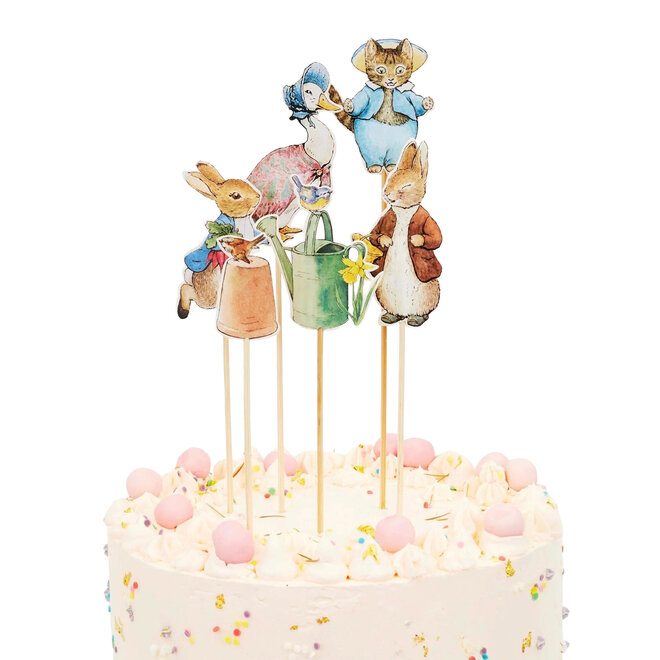 Peter Rabbit & Friends Cake Toppers