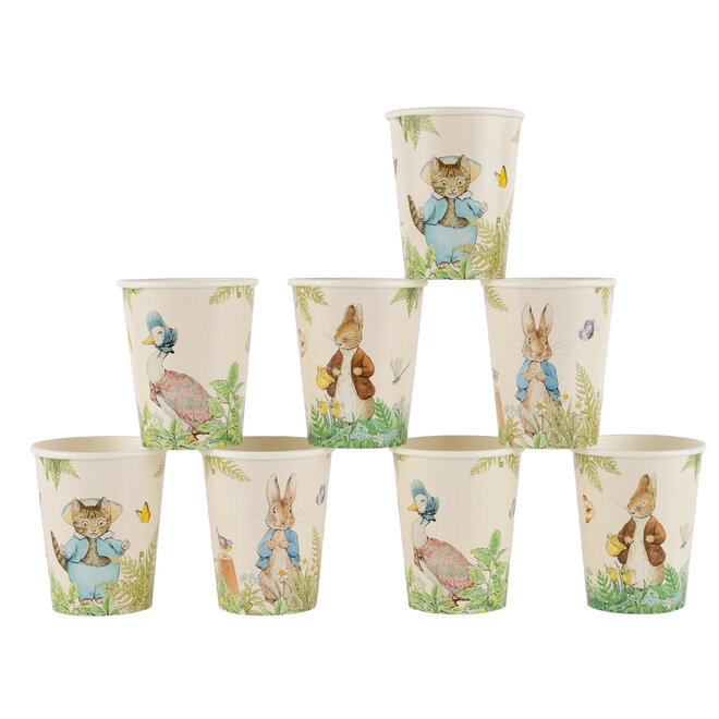Peter Rabbit in the Garden Paper Cups