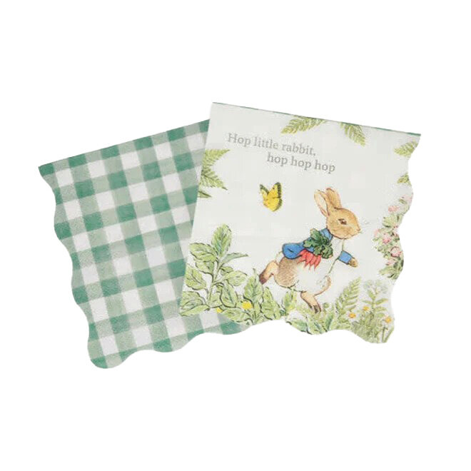 Peter Rabbit in the Garden Paper Cocktail Napkins