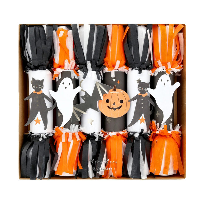 Halloween Fringe Crackers (Box of 6)