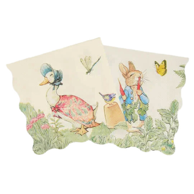 Peter Rabbit in the Garden Paper Luncheon Napkins