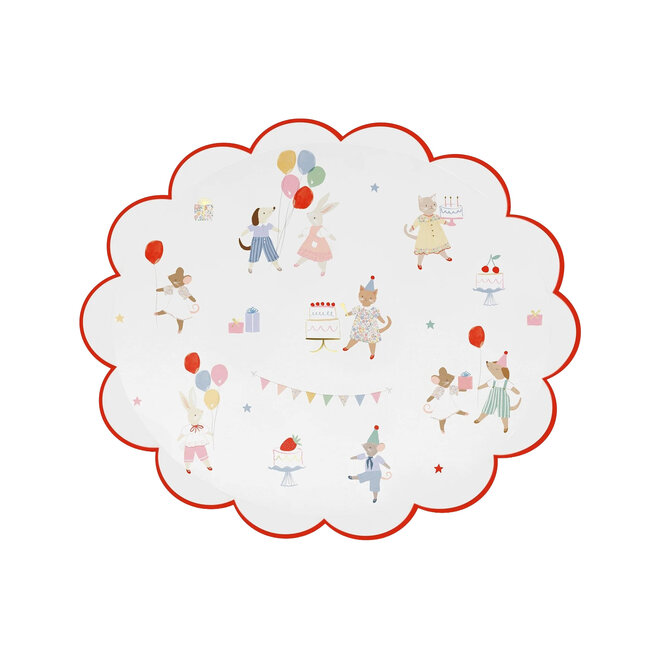 Animal Friends Paper Side Plates