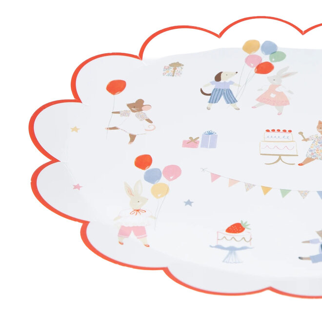Animal Friends Paper Side Plates
