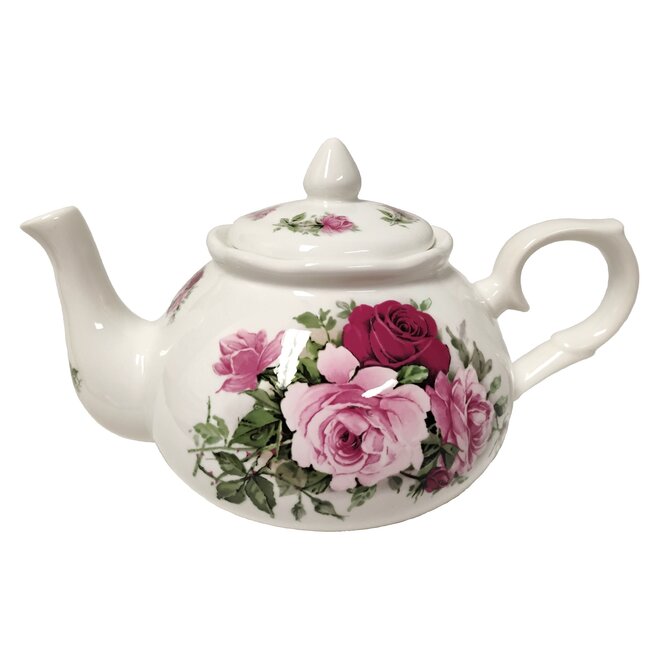 Adderley Ceramics Summertime Pink Teapot