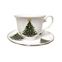 Adderley Ceramics Christmas Cup & Saucer