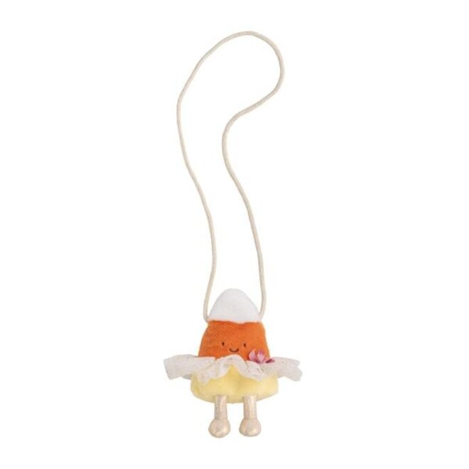 Candy Corn Halloween Plush Purse