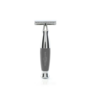 Edwin Jagger Grey & Chrome Double Edge Safety Razor