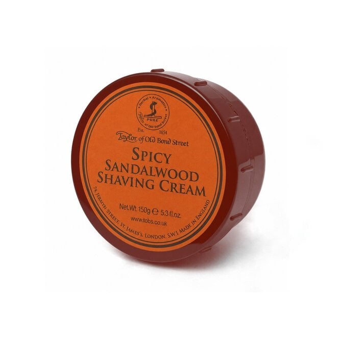 Spicy Sandalwood Shaving Cream Bowl 150g