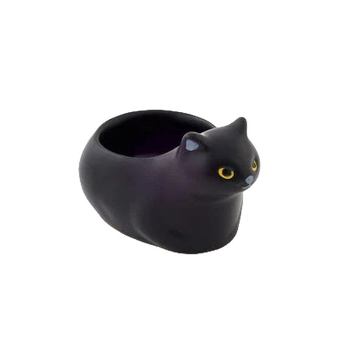 Black Cat Tea Light Candle Holder