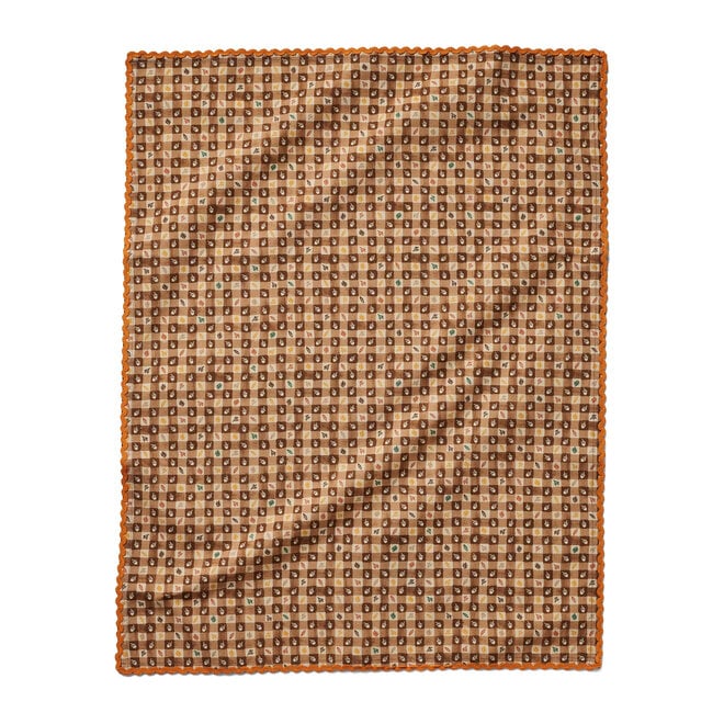 Harvest Gingham Tea Towel