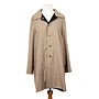 Black & Camel Rain Trench Coat