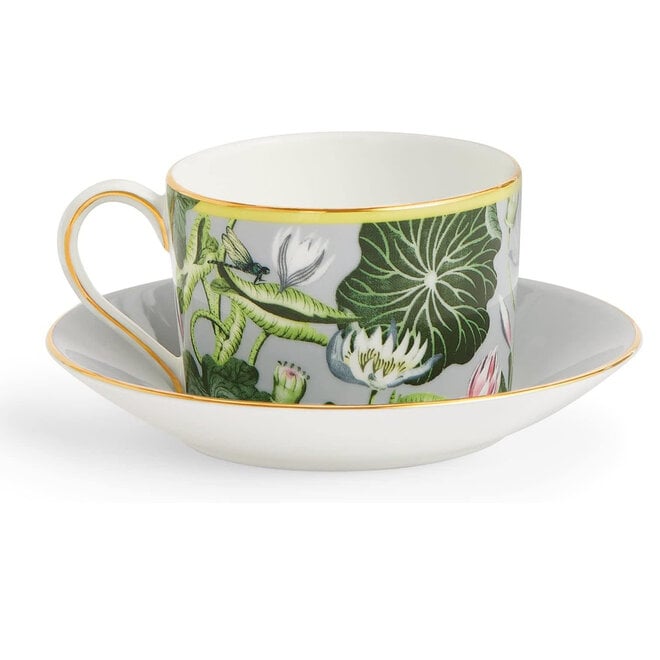 Waterlily Teacup & Saucer