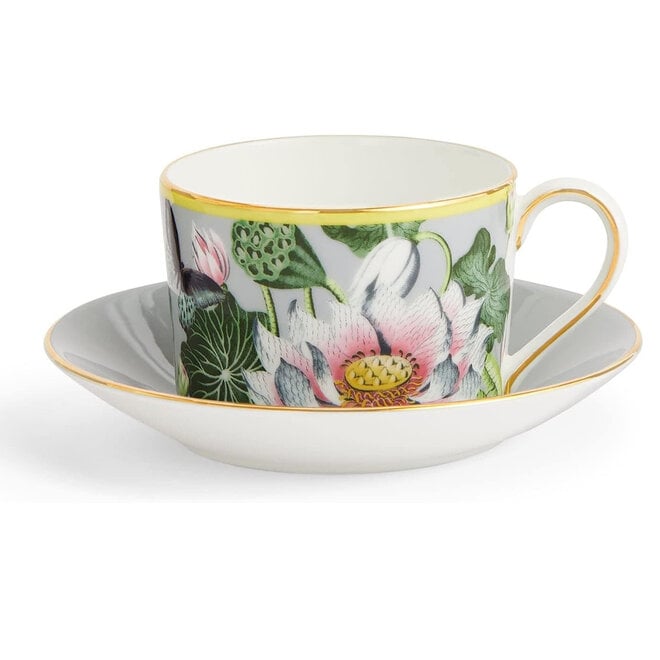 Waterlily Teacup & Saucer