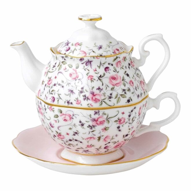 Rose Confetti Tea for One