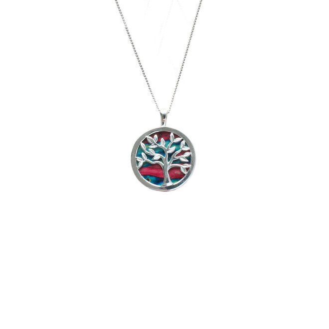 Silver Tree of Life Pendant Necklace