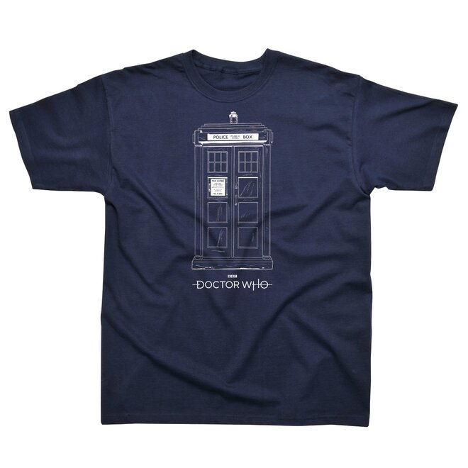Doctor Who Tardis Navy T-Shirt