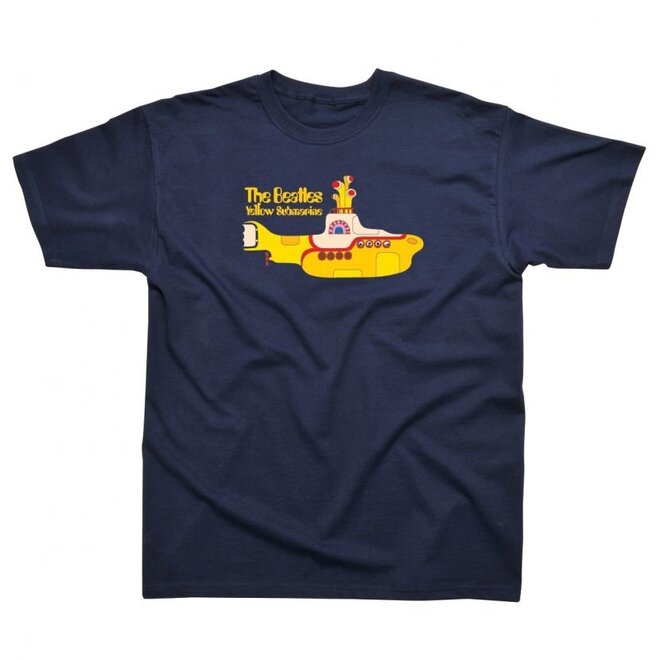 Beatles Yellow Submarine Navy T-Shirt