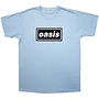 Oasis Decca Logo Sky Blue T-Shirt