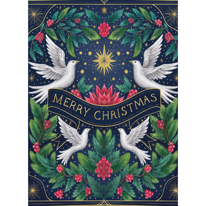 Christmas Doves Boxed Christmas Cards