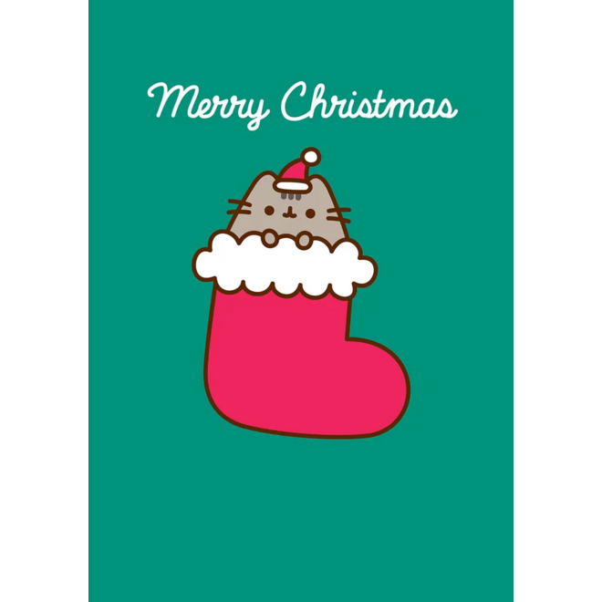 Stocking Pusheen Christmas Card