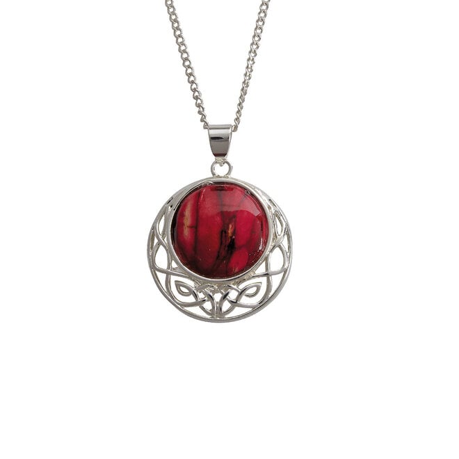 Cormag Silver-Plated Pendant Necklace