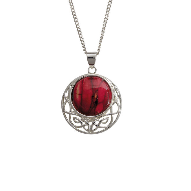Cormag Silver-Plated Pendant Necklace