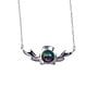 Thistle Silver-Plated Necklace
