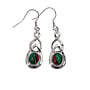 Celtic Silver-Plated Drop Earrings