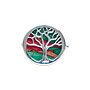 Tree of Life Silver-Plated Brooch