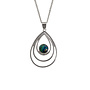 Peacock Silver-Plated Pendant Necklace