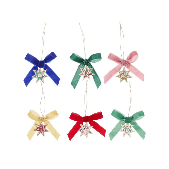 Liberty Velvet Bow Crackers (Box of 6)