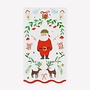 Foliage Santa Paper Guest Towels